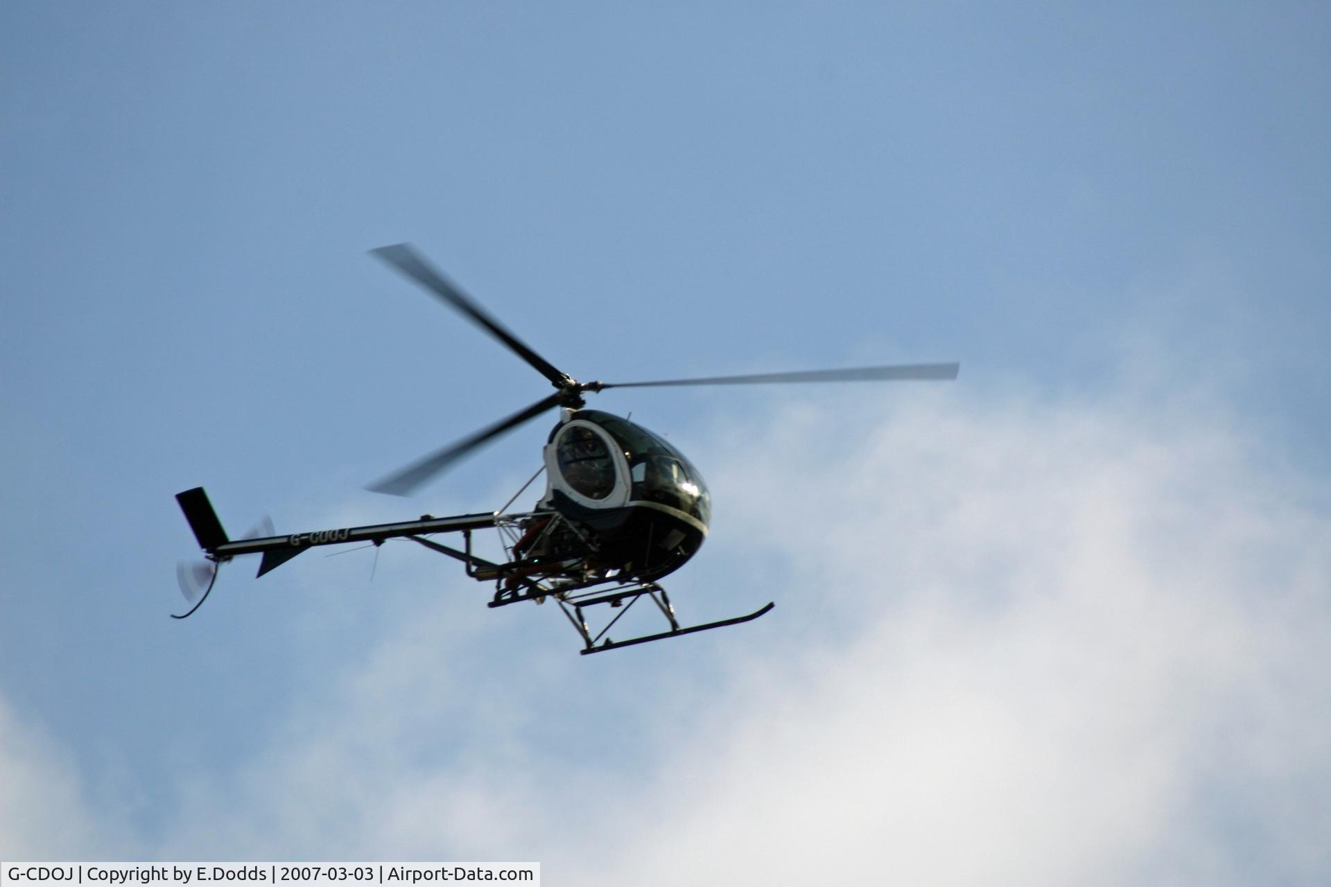 G-CDOJ, 2005 Schweizer 269C-1 C/N 0218, Wasp type helicopter make unknown