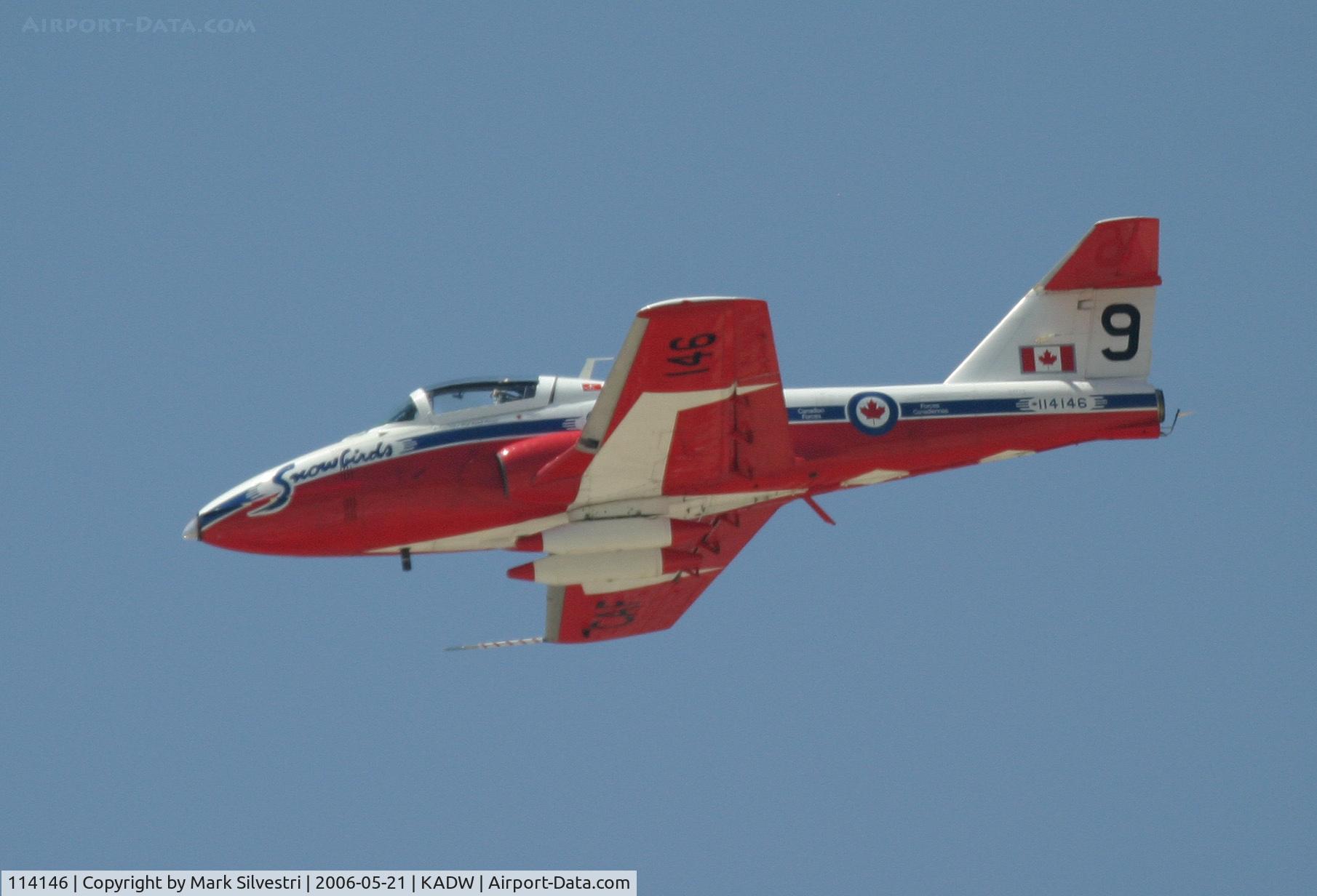 114146, Canadair CT-114 Tutor C/N 1146, Andrews AFB - Snowbird #9