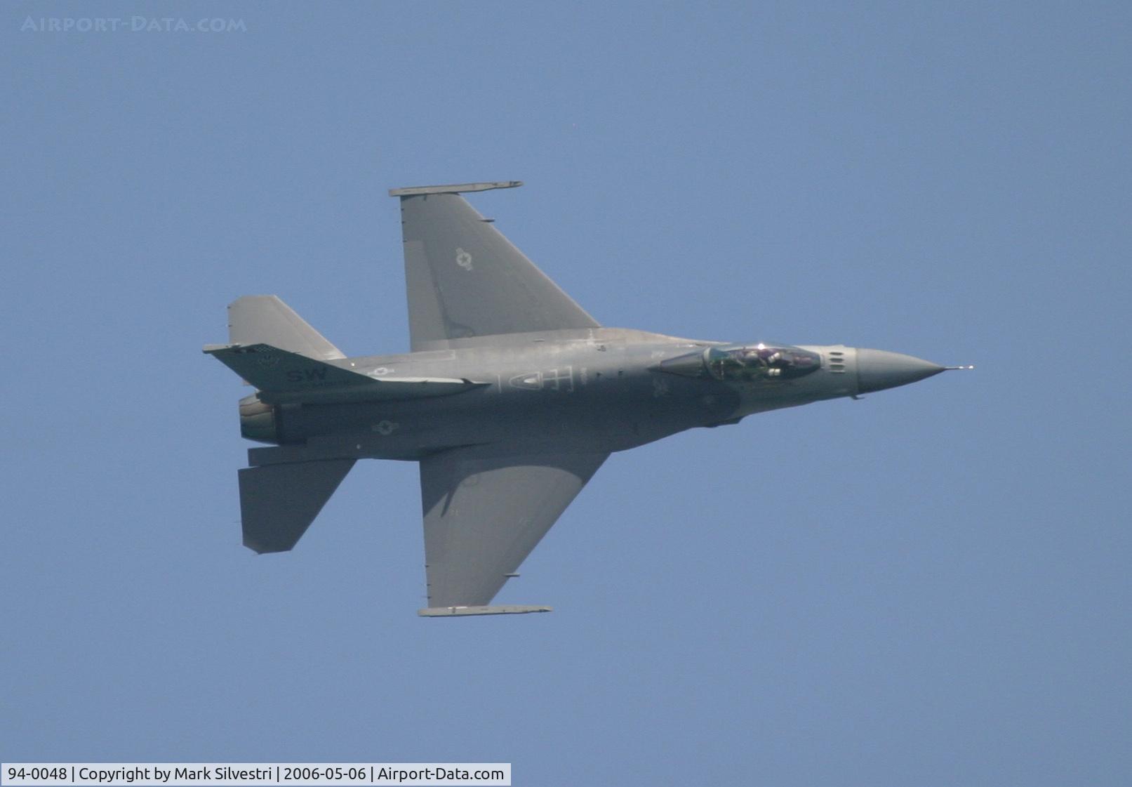 94-0048, 1994 Lockheed F-16C Fighting Falcon C/N CC-200, Ft Lauderdale Airshow 2006