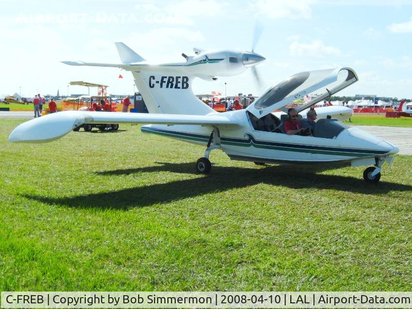 C-FREB, 2000 Blue Sky 3000 C/N 041, Arriving at Sun N Fun 2008