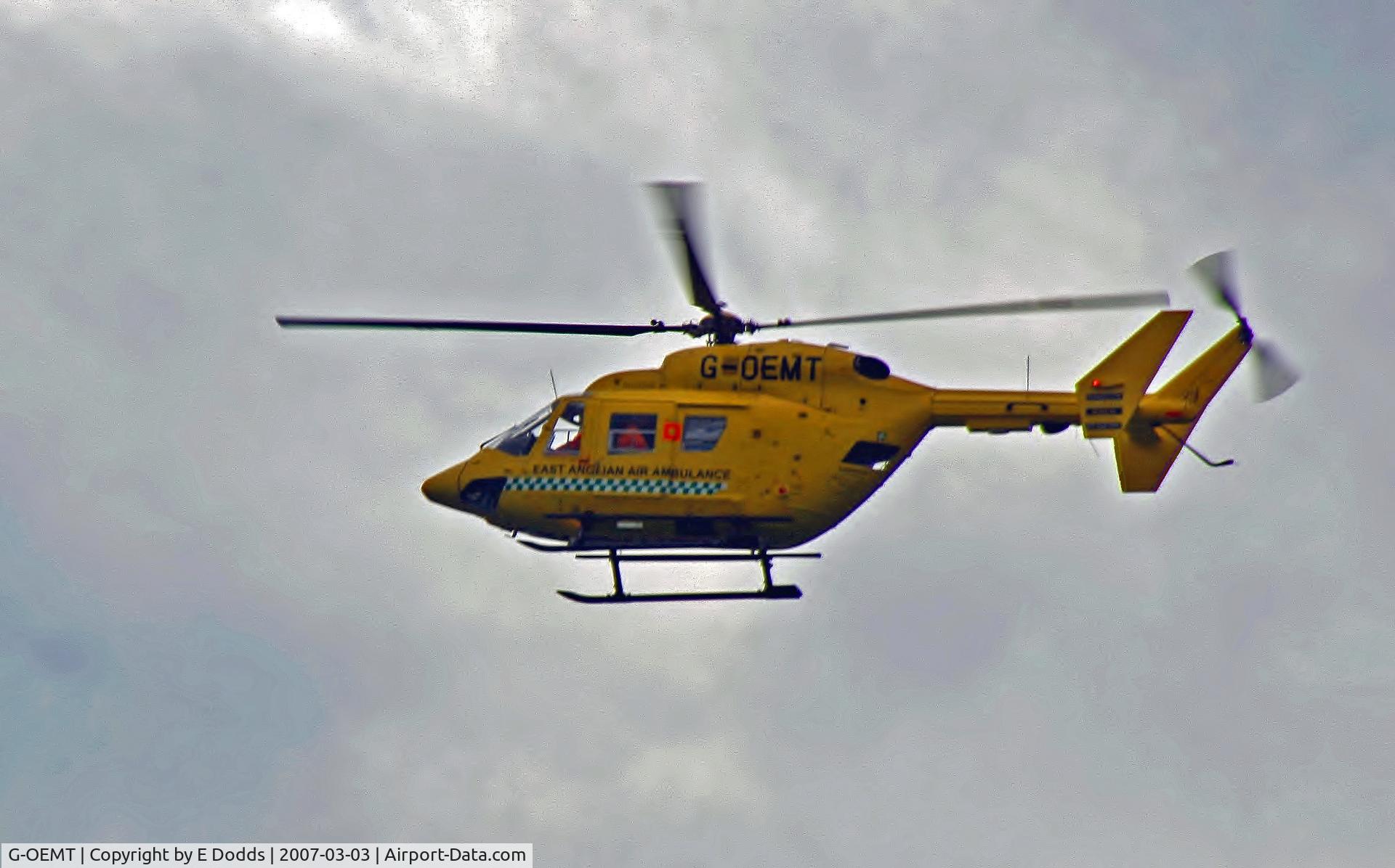 G-OEMT, 2001 Eurocopter-Kawasaki BK-117C-1 C/N 7538, East Anglian Air Ambulance