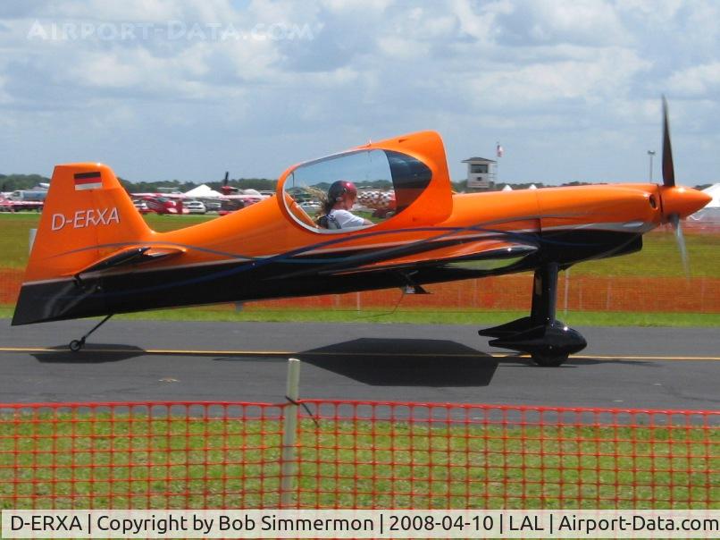 D-ERXA, 2008 ExtremeAir 3000 C/N 101, Taxiing in after landing at Sun N Fun 2008