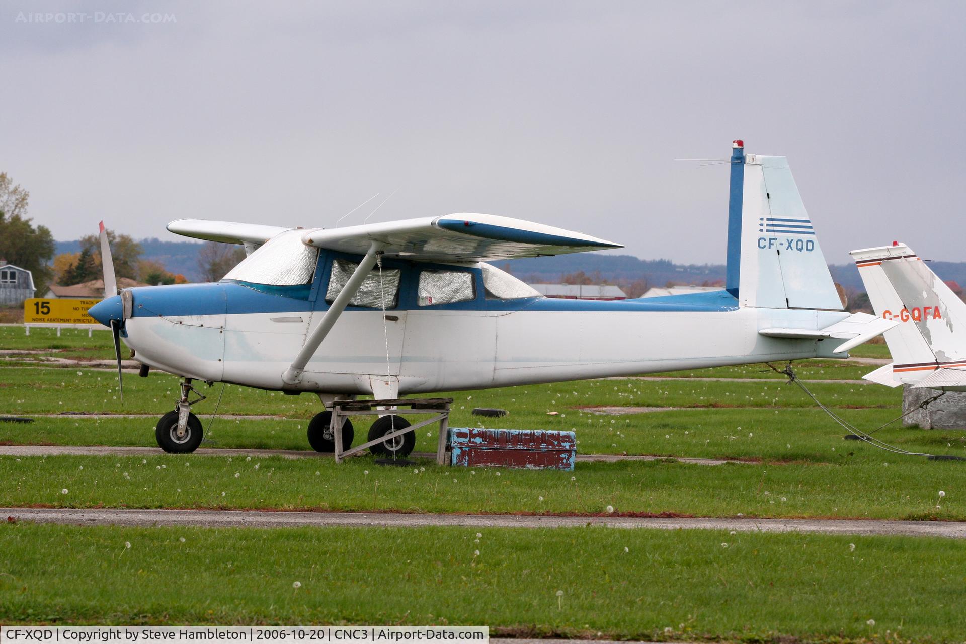 CF-XQD, 1968 Aero Commander 100 C/N 274, At Brampton Ontario