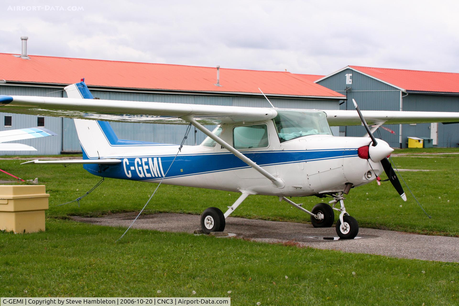 C-GEMI, 1978 Cessna 152 C/N 15281021, At Brampton Ontario