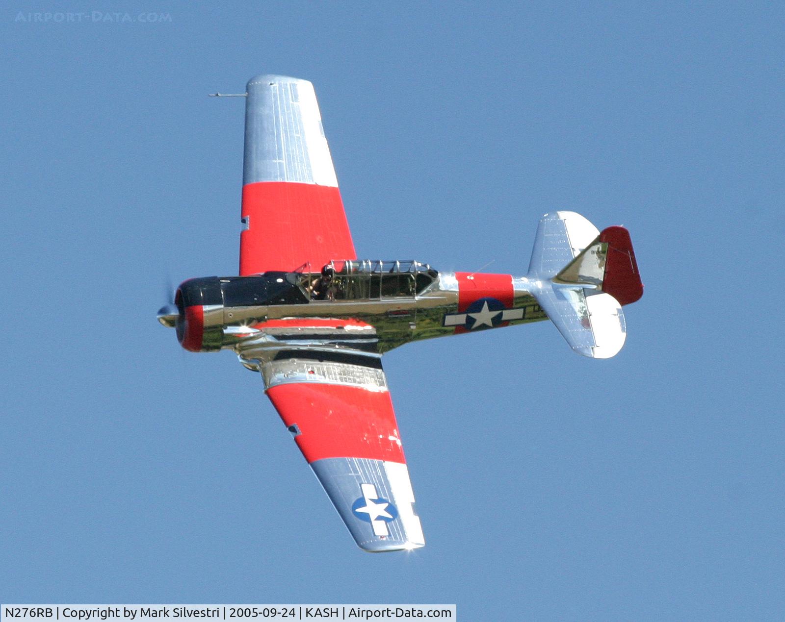 N276RB, 1940 North American AT-6D Texan C/N 122-41944, Daniel Webster College Airshow 2005