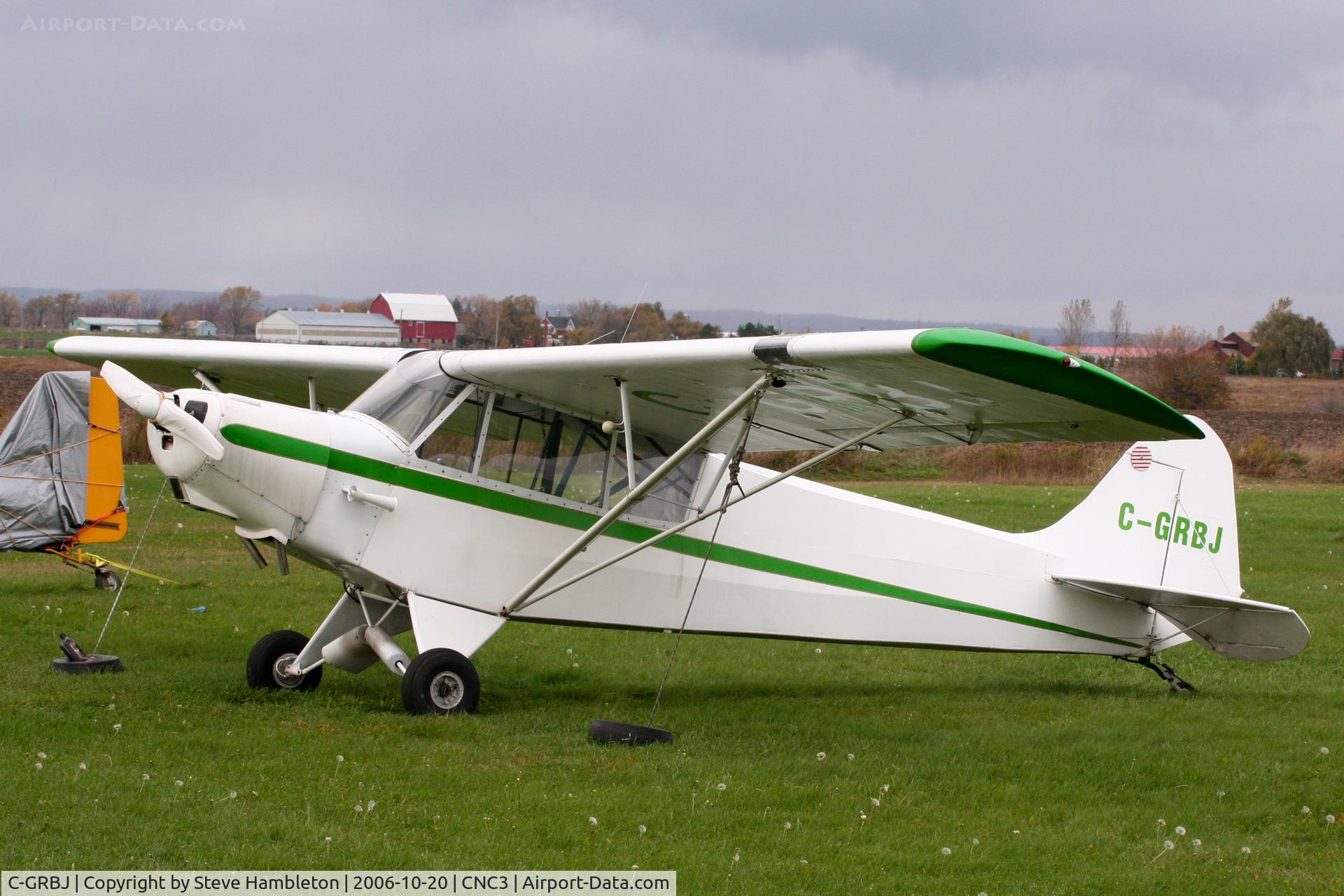C-GRBJ, 2004 Wag-Aero Sport Trainer C/N 1017, At Brampton Ontario