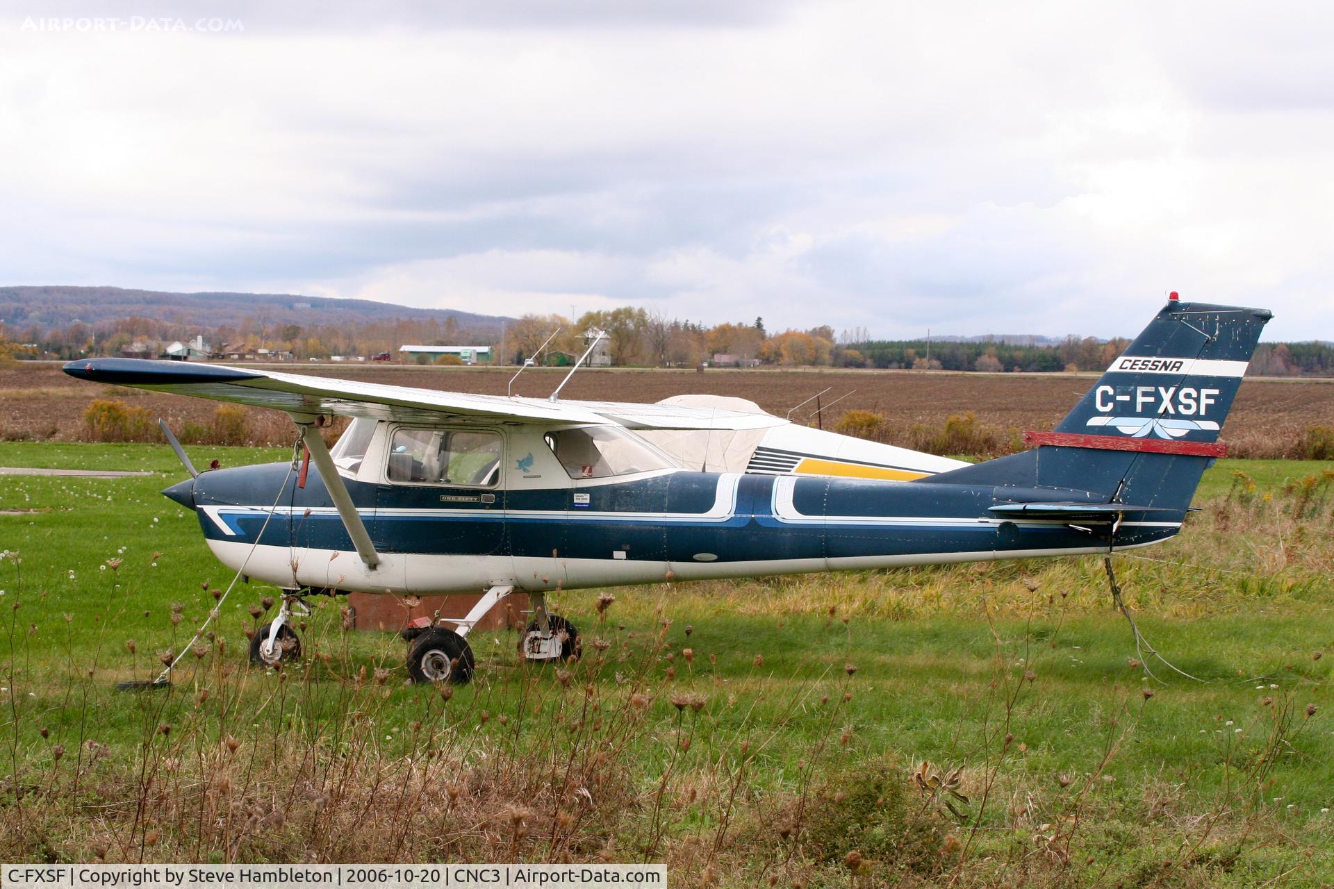 C-FXSF, 1968 Cessna 150J C/N 150-69667, At Brampton Ontario