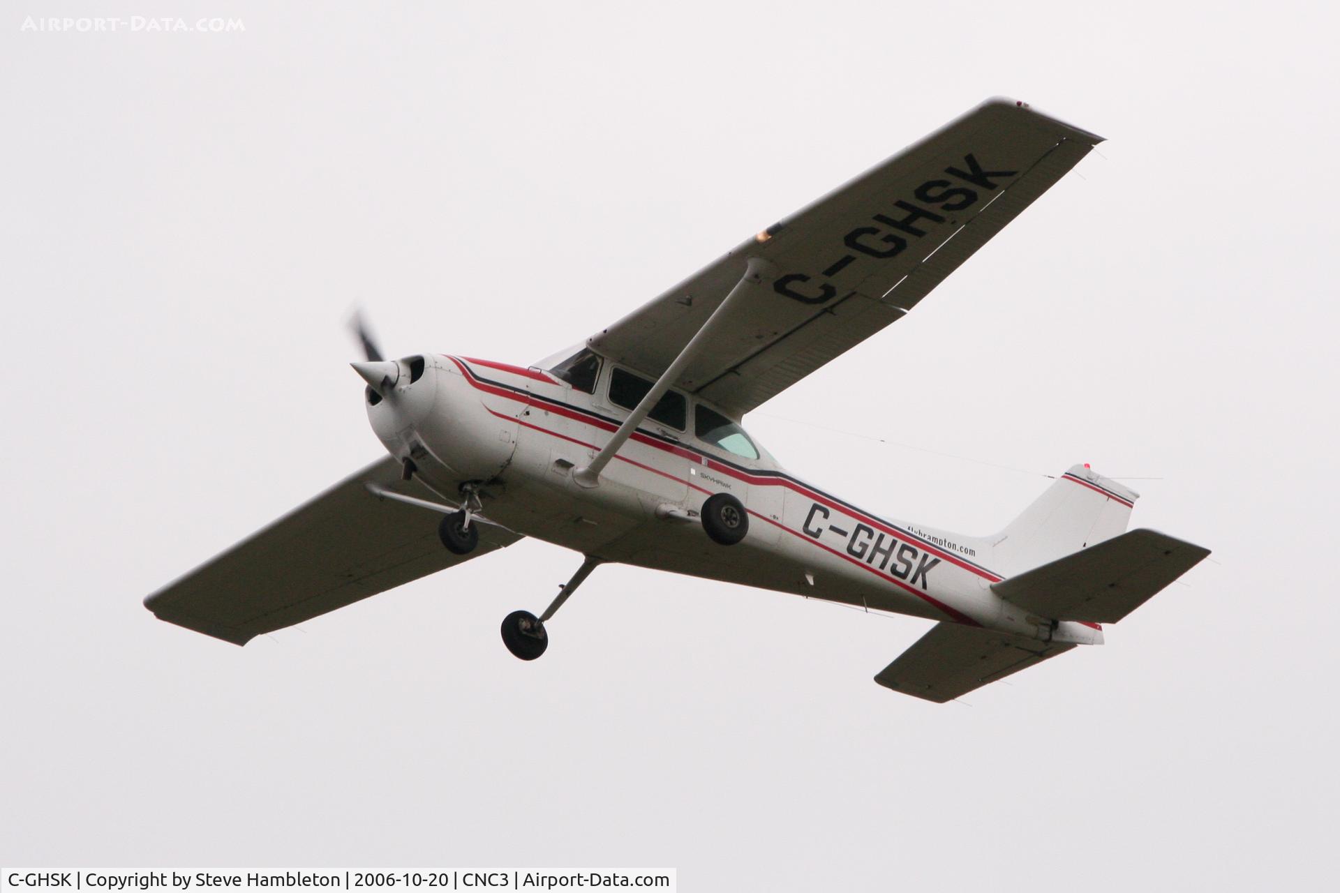C-GHSK, 1984 Cessna 172P C/N 17276267, At Brampton Ontario