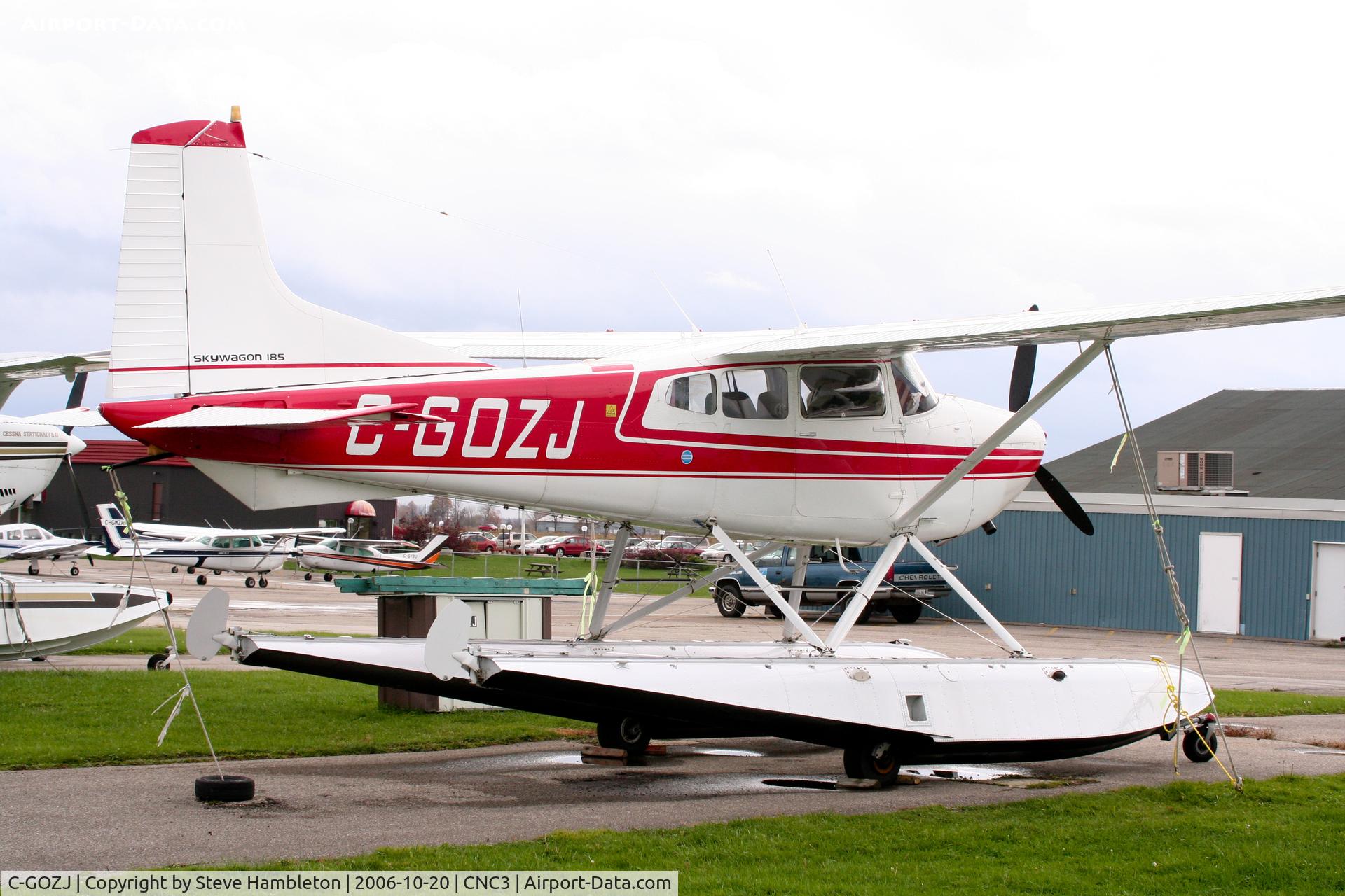 C-GOZJ, 1974 Cessna A185F Skywagon 185 C/N 18502526, At Brampton Ontario
