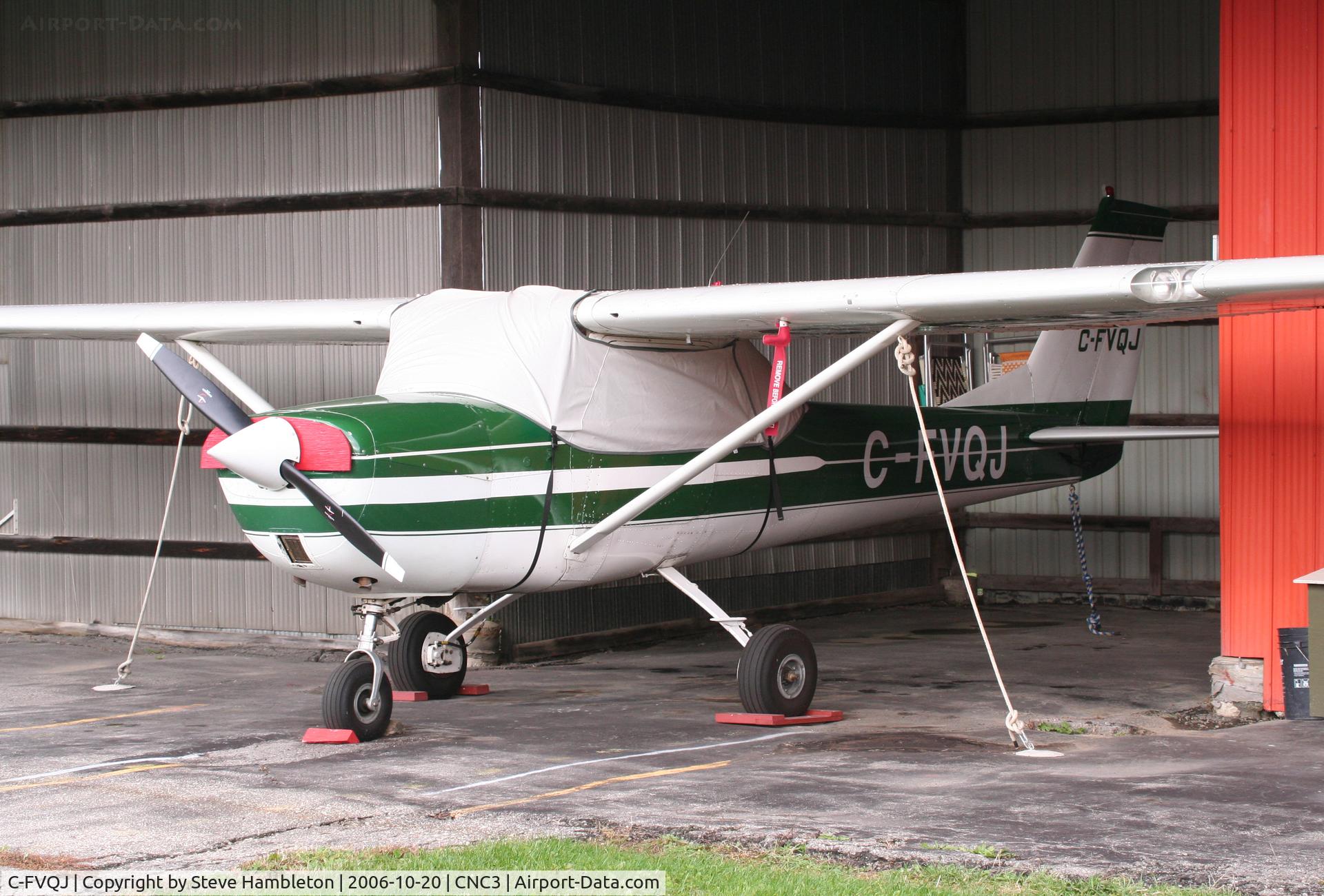C-FVQJ, 1967 Cessna 150G C/N 15066560, At Brampton Ontario