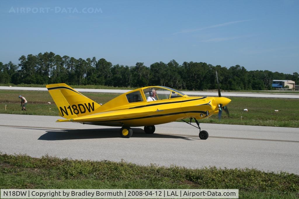 N18DW, 1972 Dyke JD-2 Delta C/N 1093, Taken at the 2008 Sun-N-Fun Fly-In.