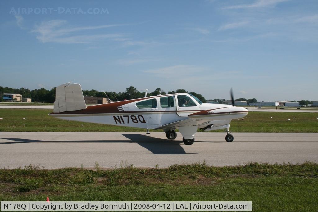 N178Q, 1964 Beech S35 Bonanza C/N D-7560, Taken at the 2008 Sun-N-Fun Fly-In.