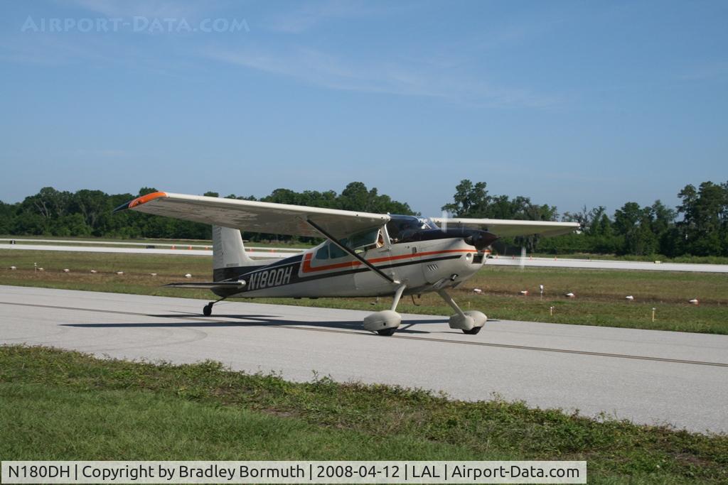 N180DH, 1975 Cessna 180J C/N 18052615, Taken at the 2008 Sun-N-Fun Fly-In.