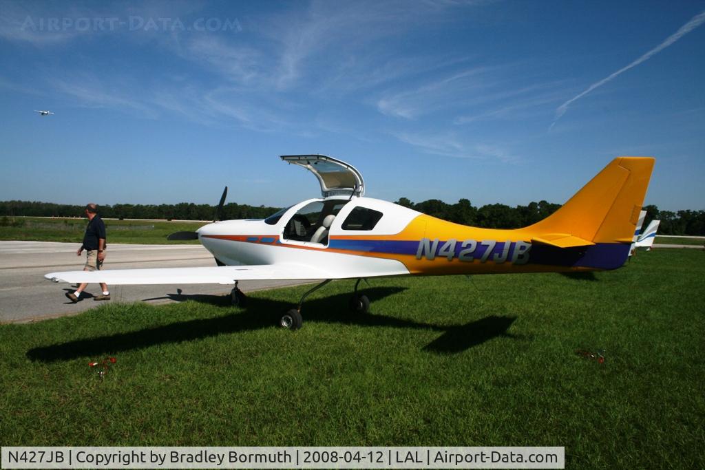 N427JB, Lancair IV-P C/N 150, Taken at the 2008 Sun-N-Fun Fly-In.