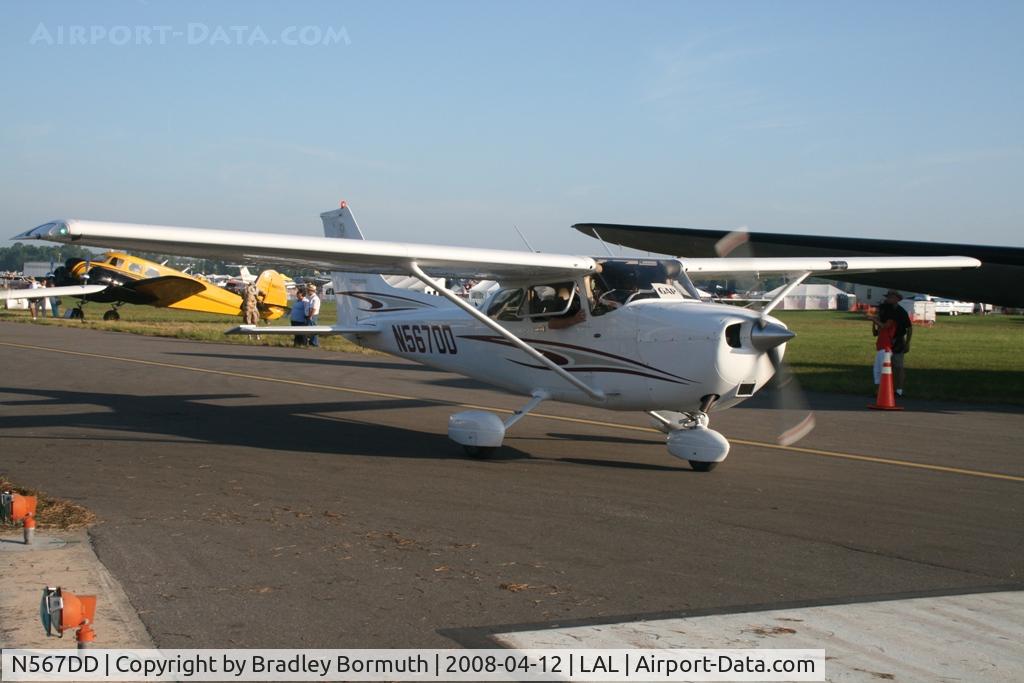 N567DD, 2005 Cessna 172S C/N 172S9971, Taken at the 2008 Sun-N-Fun Fly-In.
