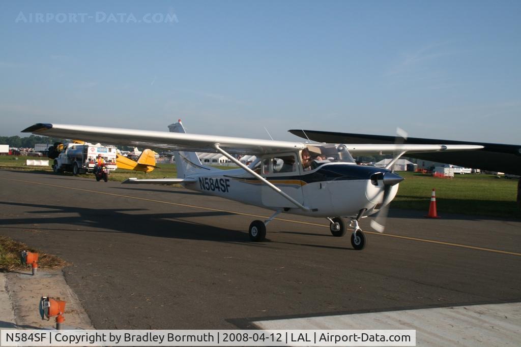 N584SF, 1968 Cessna 172I C/N 17256834, Taken at the 2008 Sun-N-Fun Fly-In.