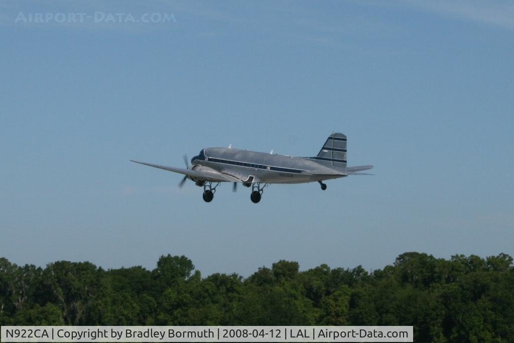 N922CA, 1940 Douglas DC-3A-S4C4G C/N 2204, Taken at the 2008 Sun-N-Fun Fly-In.