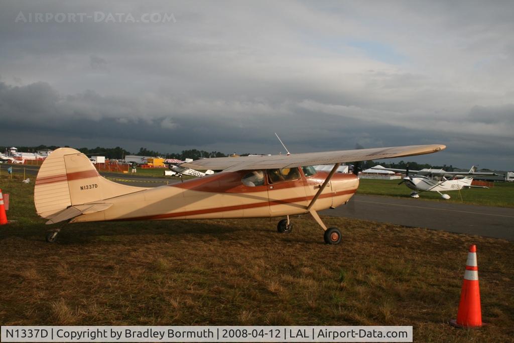 N1337D, 1951 Cessna 170A C/N 19913, Taken at the 2008 Sun-N-Fun Fly-In.