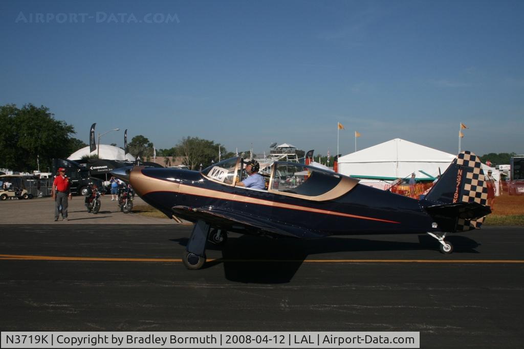 N3719K, 1946 Globe GC-1B Swift C/N 1412, Taken at the 2008 Sun-N-Fun Fly-In.