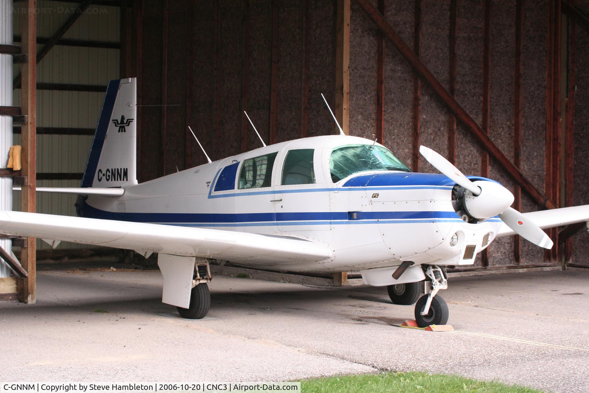 C-GNNM, 1969 Mooney M20C Ranger C/N 690013, At Brampton Ontario