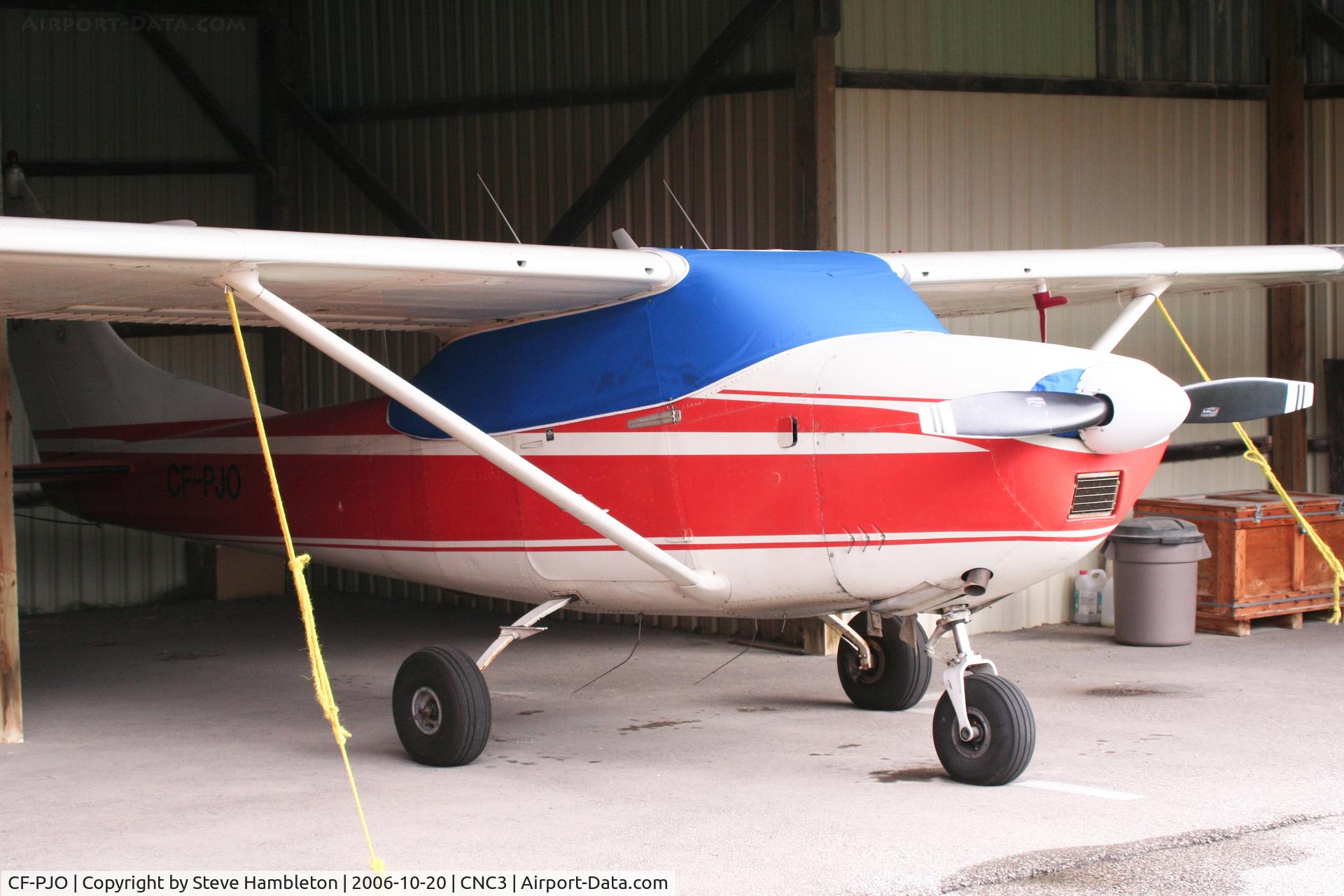 CF-PJO, 1963 Cessna 182F Skylane C/N 18254710, At Brampton Ontario