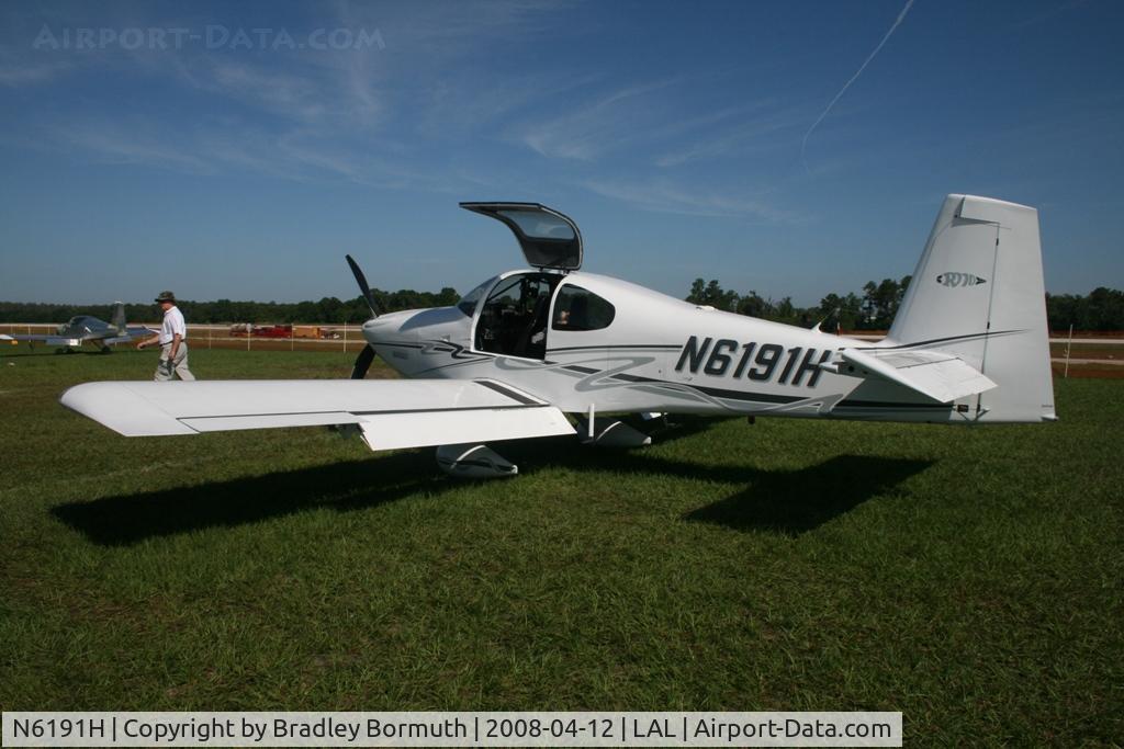 N6191H, 2007 Vans RV-10 C/N 40419, Taken at the 2008 Sun-N-Fun Fly-In.