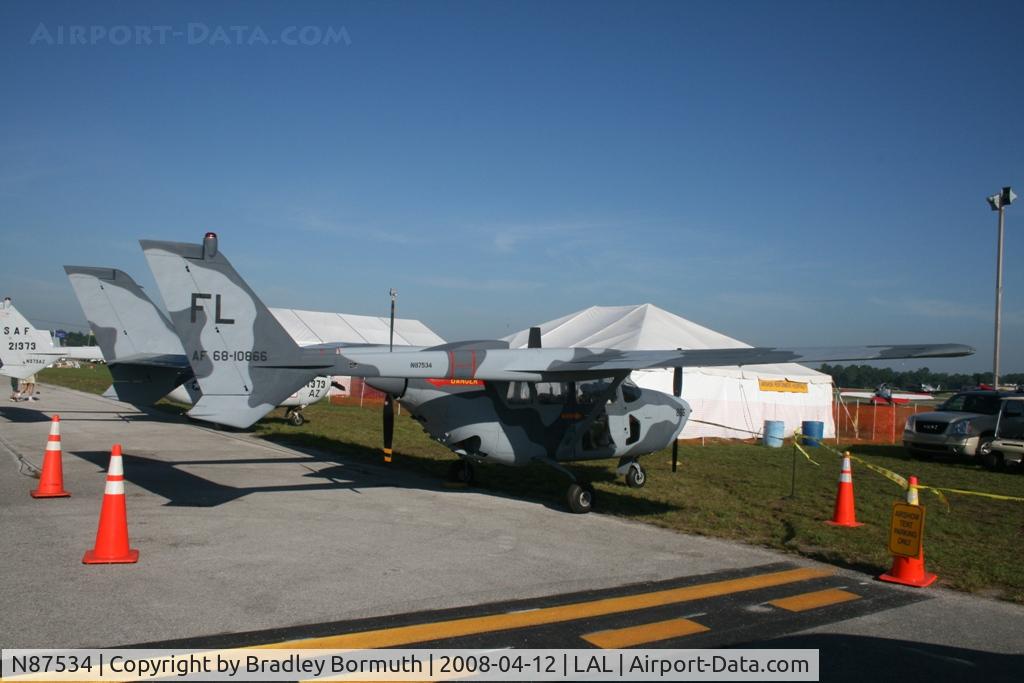 N87534, 1968 Cessna M337B (O-2A) Super Skymaster C/N 337M-0231 (68-10866), Taken at the 2008 Sun-N-Fun Fly-In.