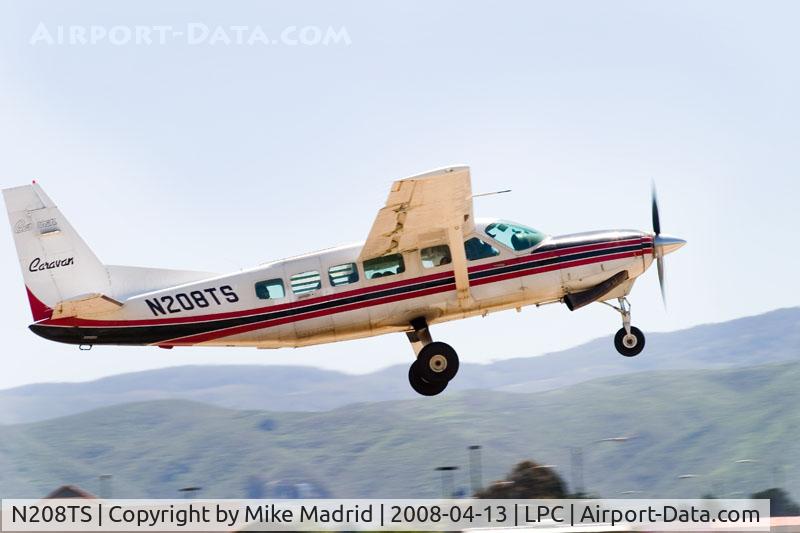 N208TS, 1985 Cessna 208 Caravan I C/N 20800124, Skydiver jump plane Lompoc
