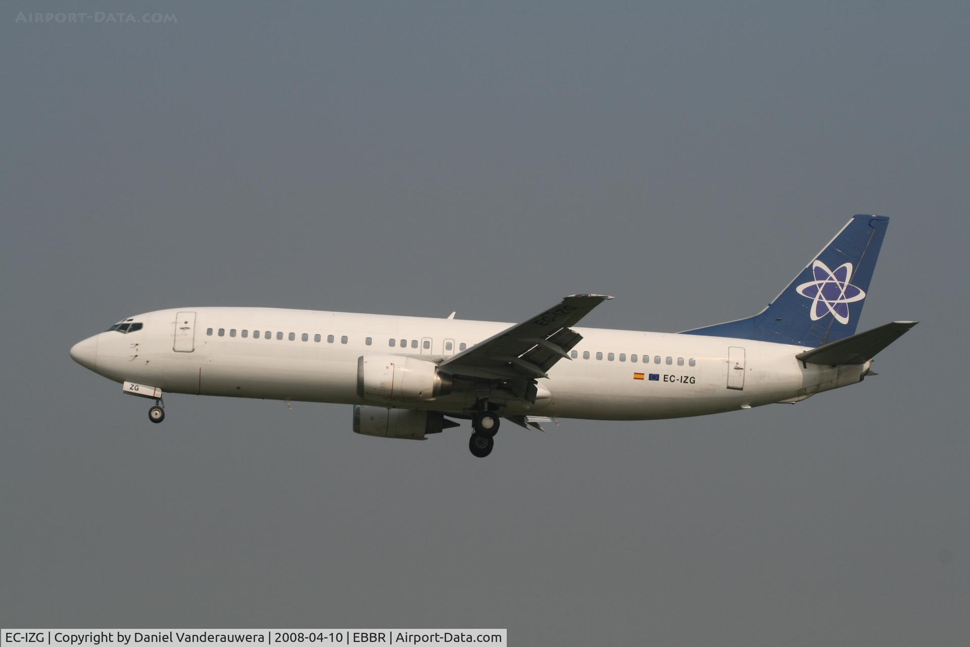 EC-IZG, 1994 Boeing 737-46J C/N 27213, arrival of flight JAF4158 to rwy 25L - no more name