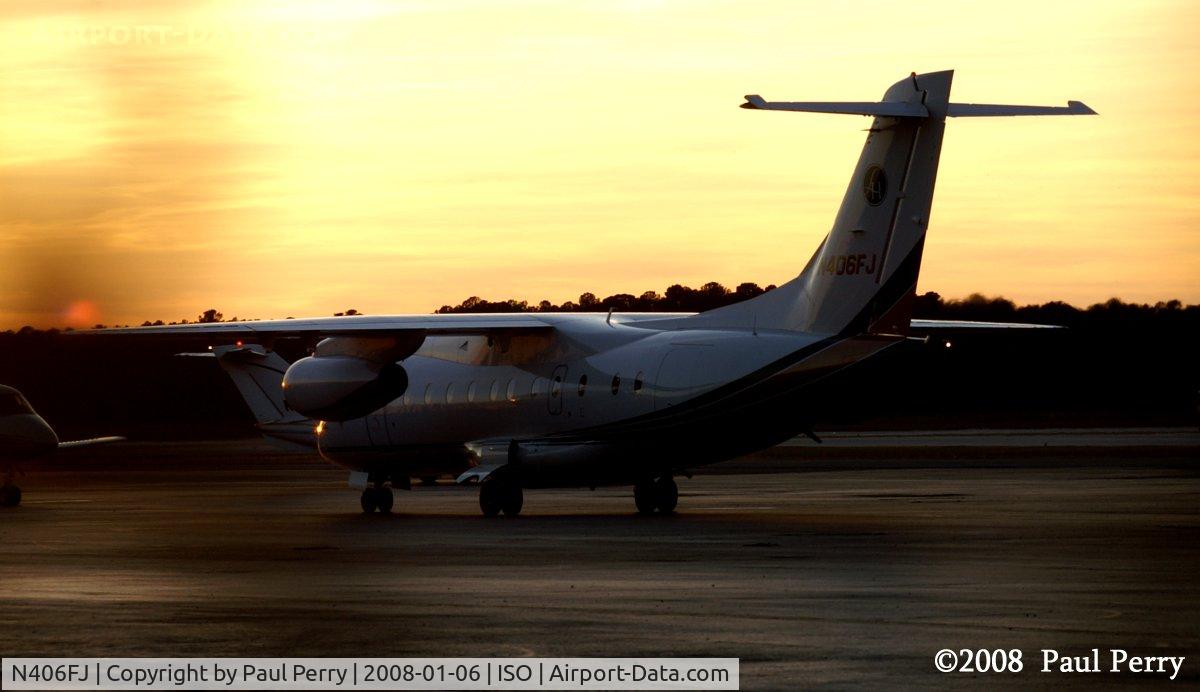 N406FJ, 2000 Fairchild Dornier 328-300 328JET C/N 3156, Framed with the lovely sunset