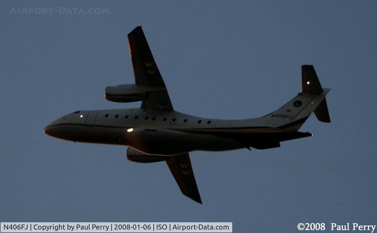 N406FJ, 2000 Fairchild Dornier 328-300 328JET C/N 3156, Headed down the coast