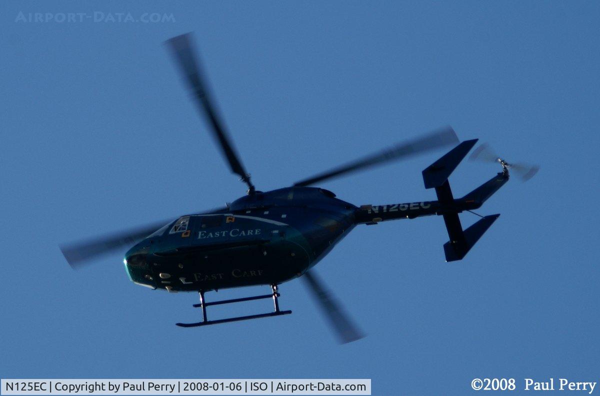 N125EC, 1986 Eurocopter-Kawasaki BK-117A-4 C/N 7065, Thumping over Kinston on another call
