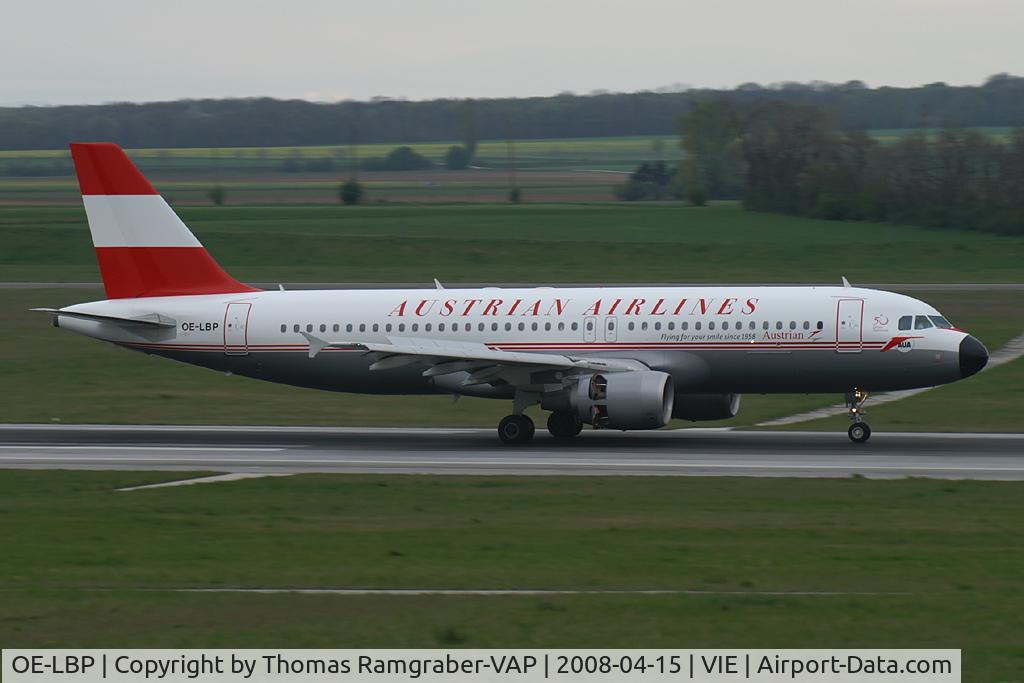 OE-LBP, 1998 Airbus A320-214 C/N 797, Austrian Airlines Airbus A320