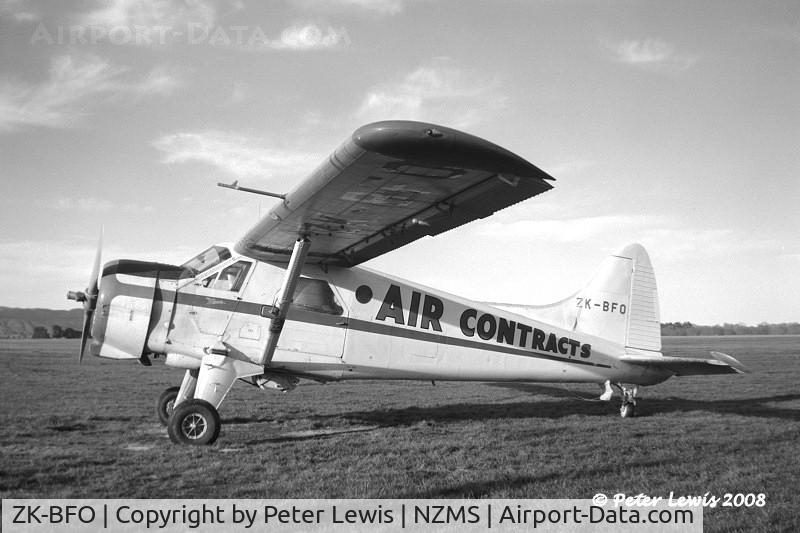 ZK-BFO, 1954 De Havilland Canada DHC-2 Beaver C/N 609, Air Contracts Ltd., Masterton