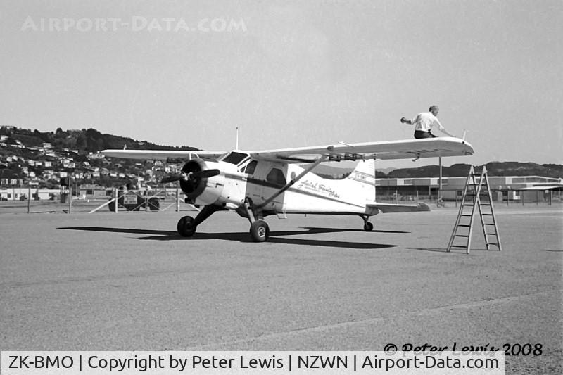 ZK-BMO, 1953 De Havilland Canada DHC-2 Beaver Mk.I C/N 462, Aerial Farming (Holdings) Ltd., Palmerston North - 1959
