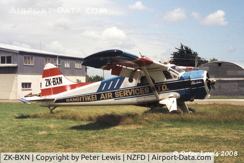 ZK-BXN, 1965 De Havilland Canada DHC-2 Beaver C/N 1597, Rangitikei Air Services Ltd., Taumarunui - 1994