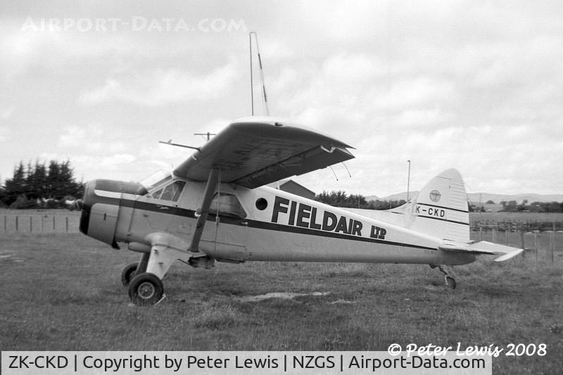 ZK-CKD, 1964 De Havilland Canada DHC-2 Beaver C/N 1557, Fieldair Ltd., Gisborne
