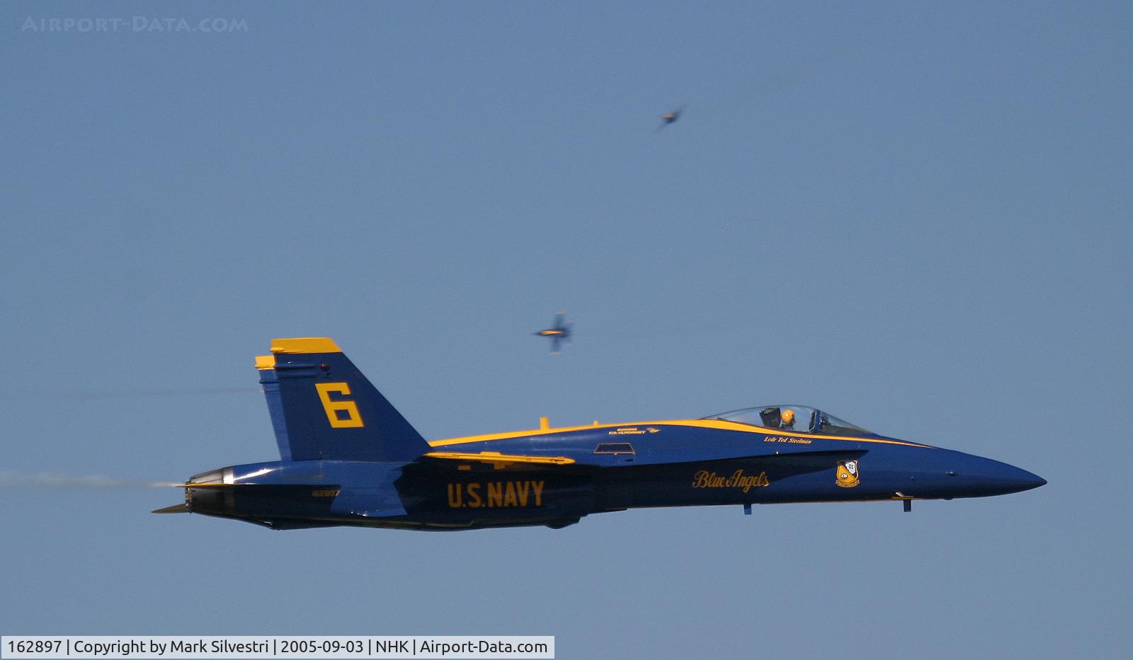 162897, McDonnell Douglas F/A-18A Hornet C/N 0450/A370, Patuxent River NAS 2005