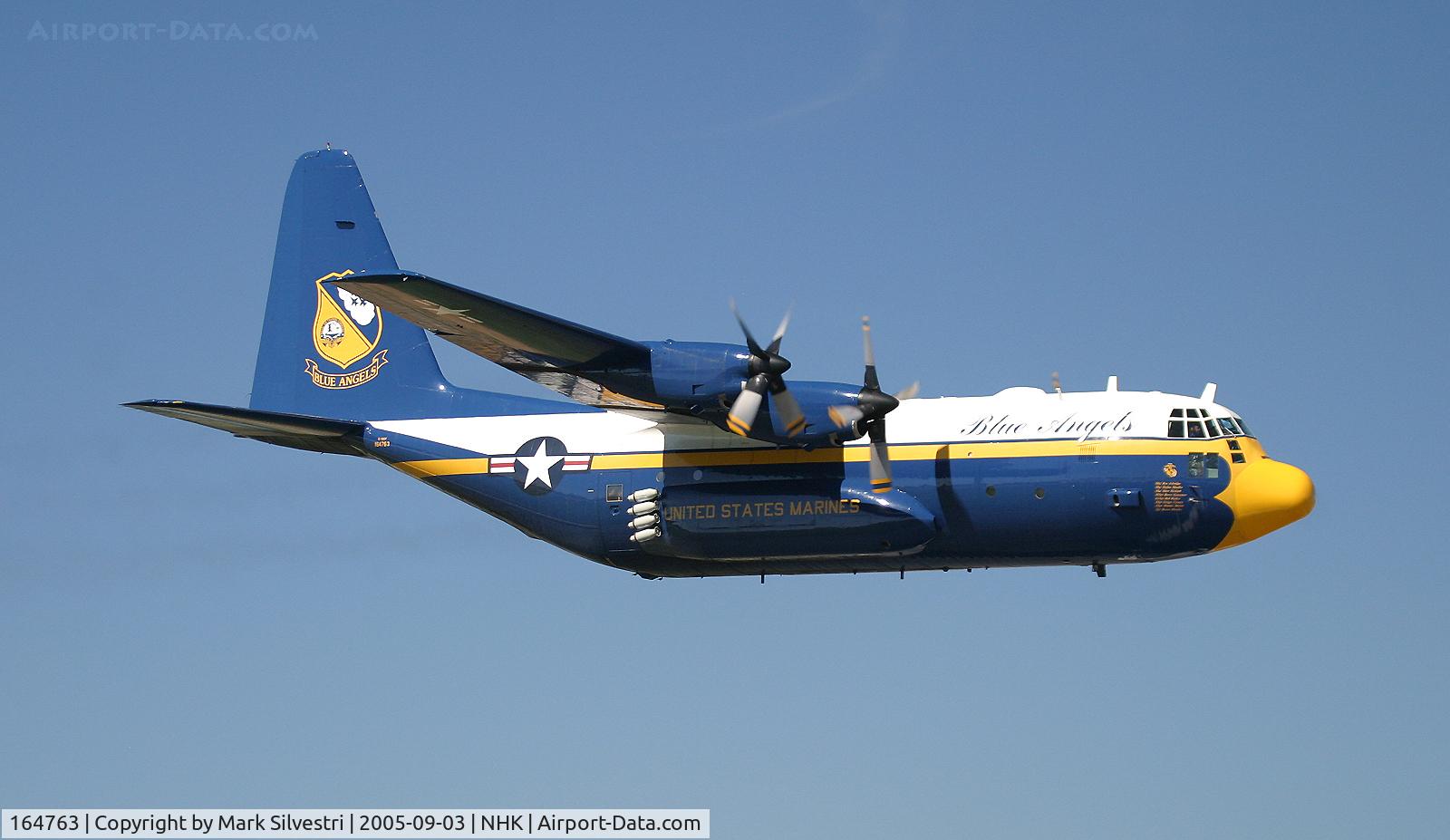 164763, 1992 Lockheed C-130T Hercules C/N 382-5258, Patuxent River NAS 2005