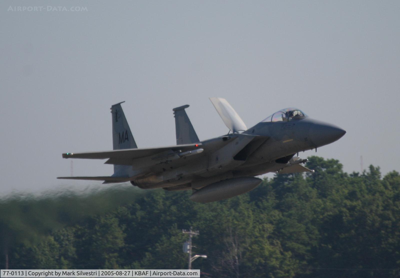 77-0113, 1977 McDonnell Douglas F-15A Eagle C/N 0398/A325, Barnes ANG 2005