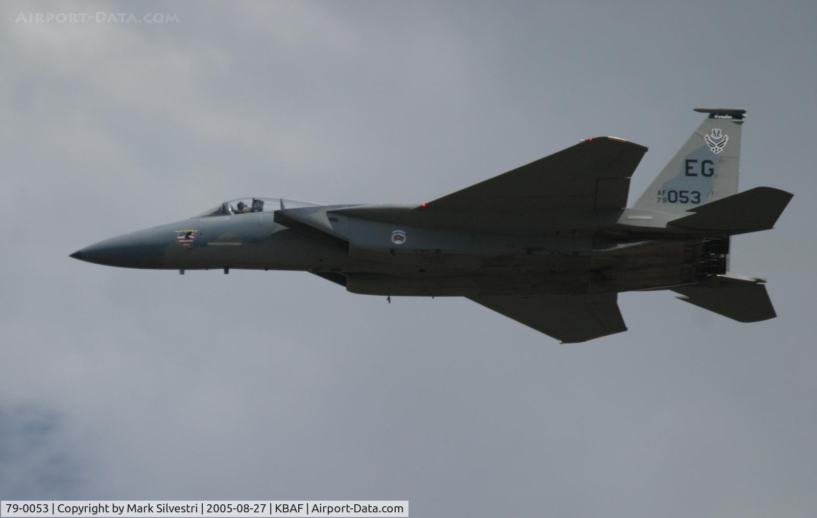 79-0053, 1979 McDonnell Douglas F-15C Eagle C/N 0597/C122, Barnes ANG 2005