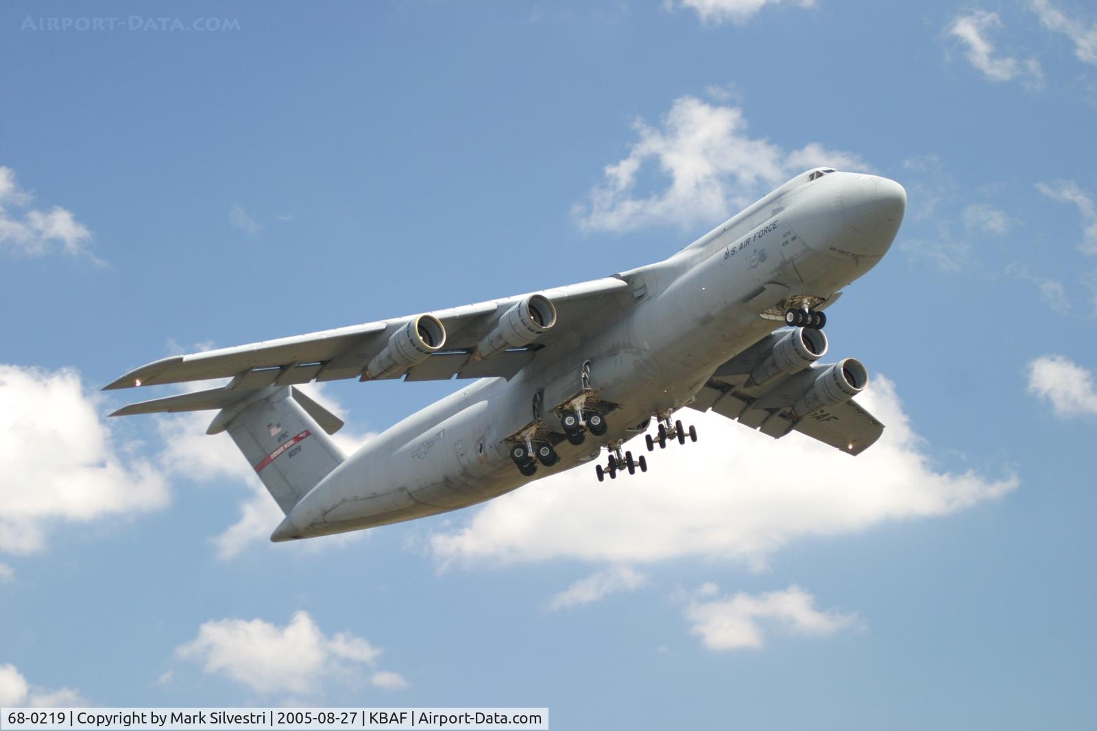 68-0219, 1968 Lockheed C-5A Galaxy C/N 500-0022, Barnes ANG 2005