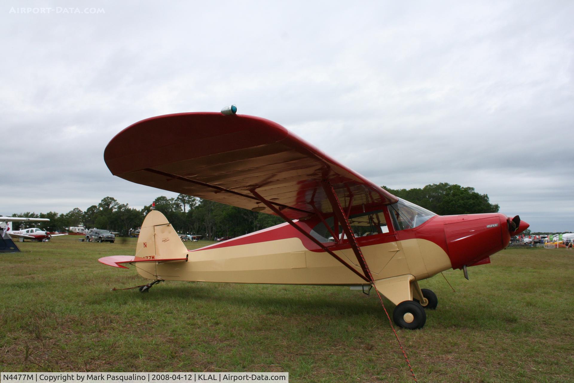 N4477M, Piper PA-12 Super Cruiser C/N 12-3087, Piper PA-12