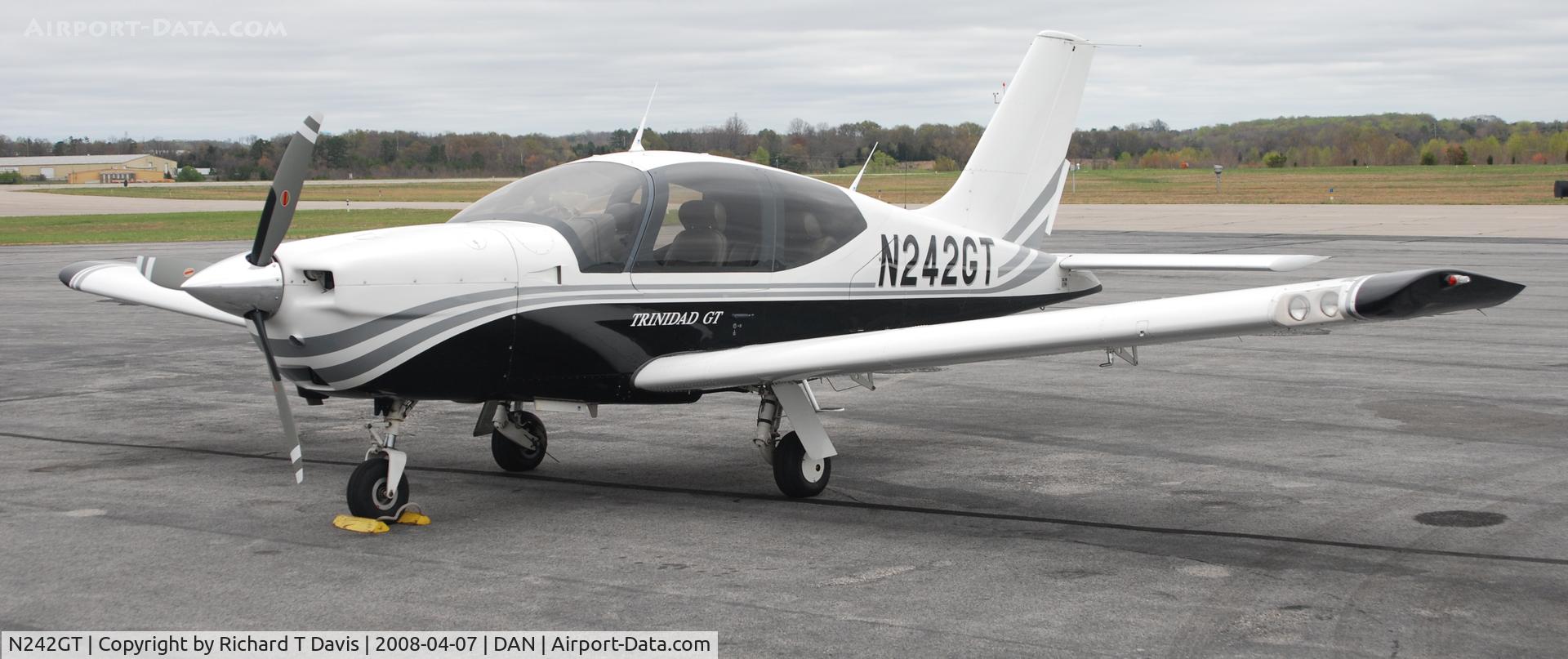 N242GT, 2001 Socata TB-20 Trinidad C/N 2042, 2001 Socata TB-20 Trinidad   in Danville Va. for fuel and food on way to Sun-N-Fun Flyin