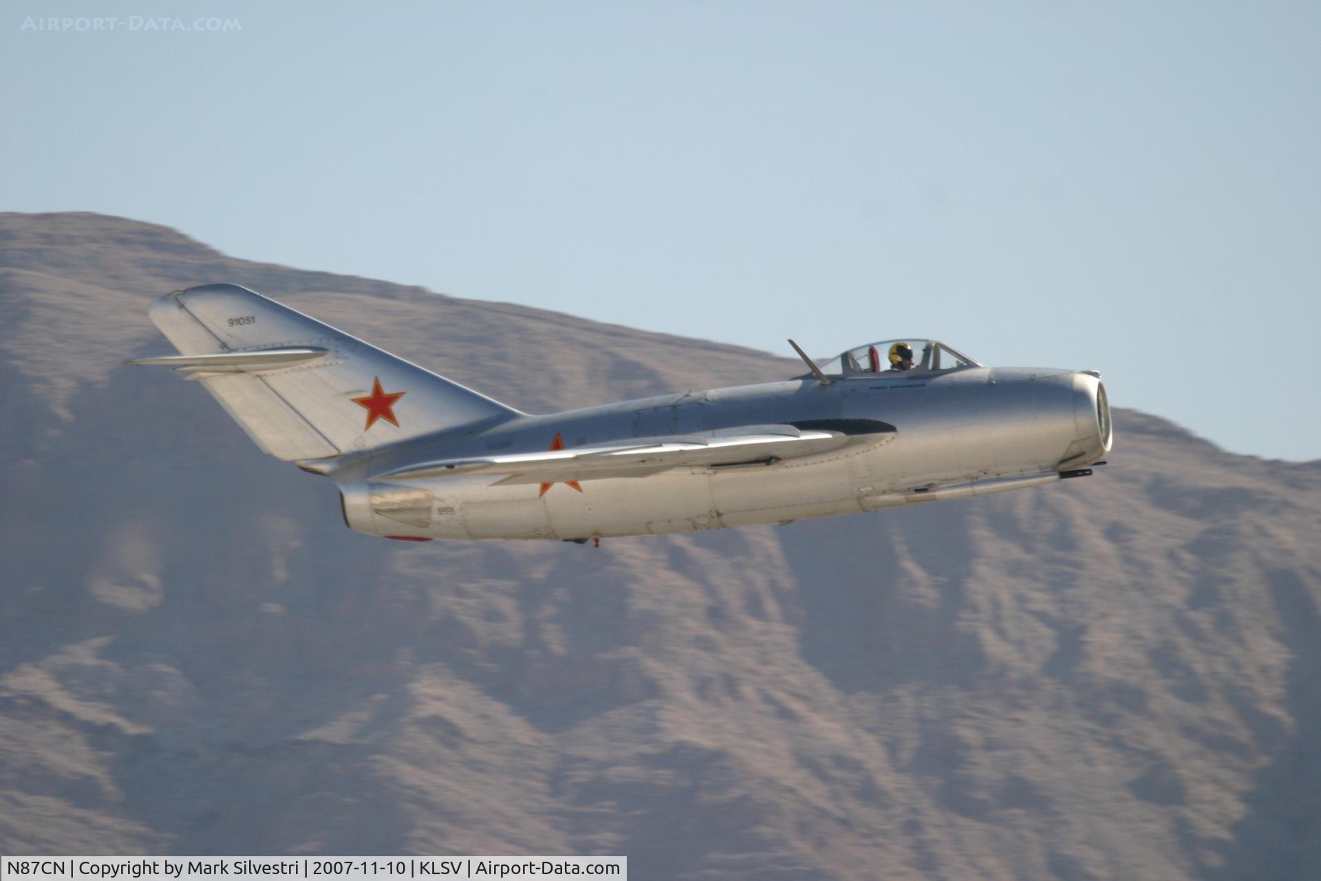 N87CN, Mikoyan-Gurevich MiG-15 C/N 910-51, Aviation Nation 2007