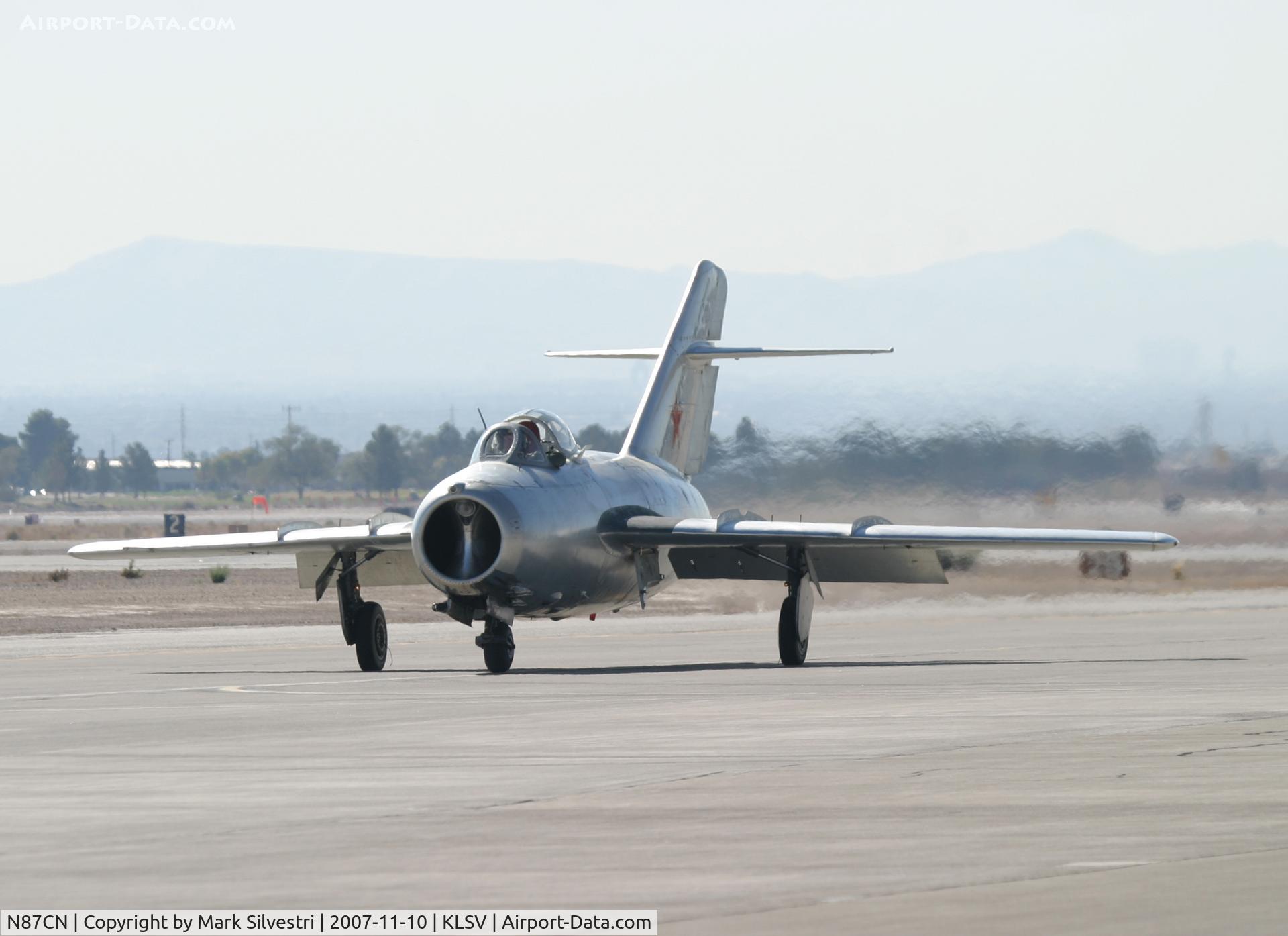 N87CN, Mikoyan-Gurevich MiG-15 C/N 910-51, Aviation Nation 2007