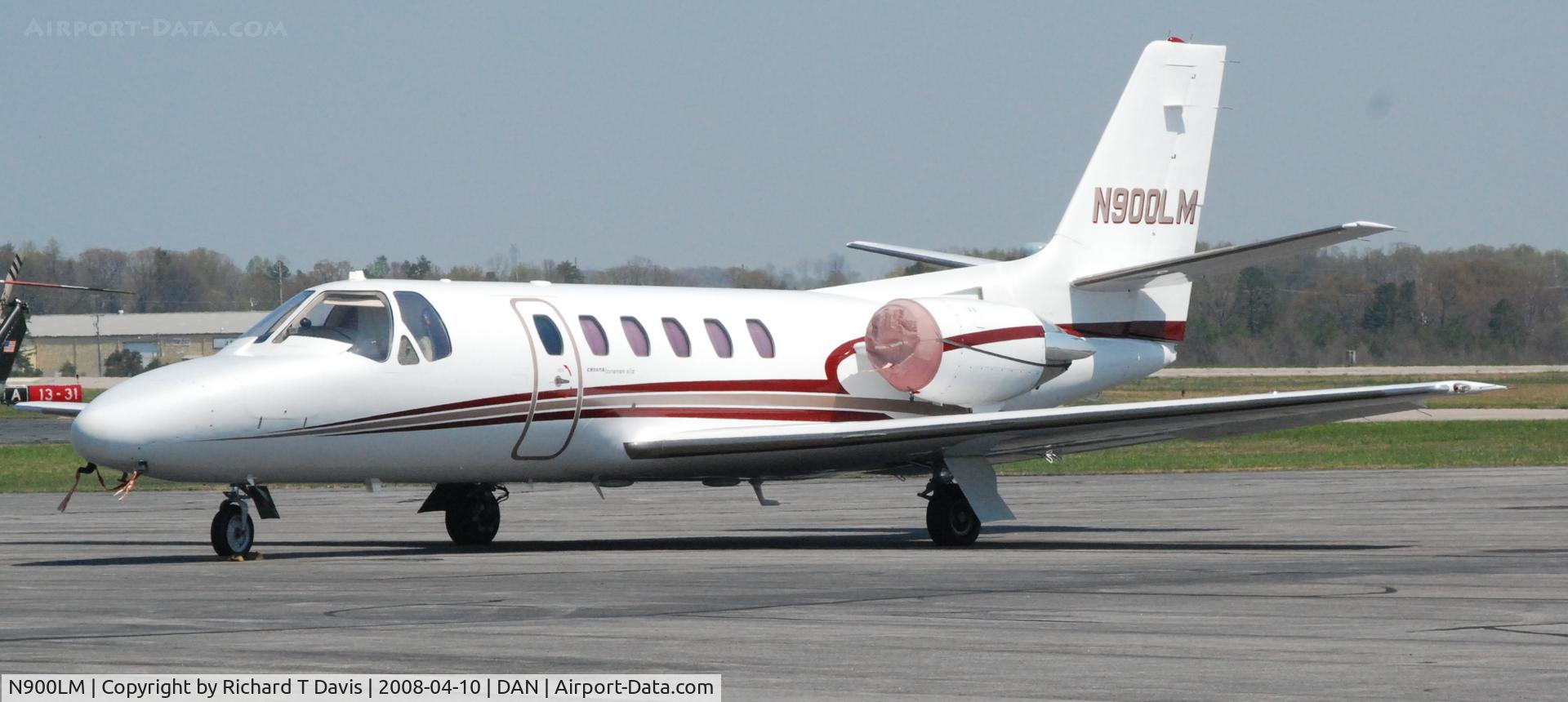 N900LM, 1987 Cessna S550 Citation IIS C/N S550-0145, Cessna S550 in Danville Va.