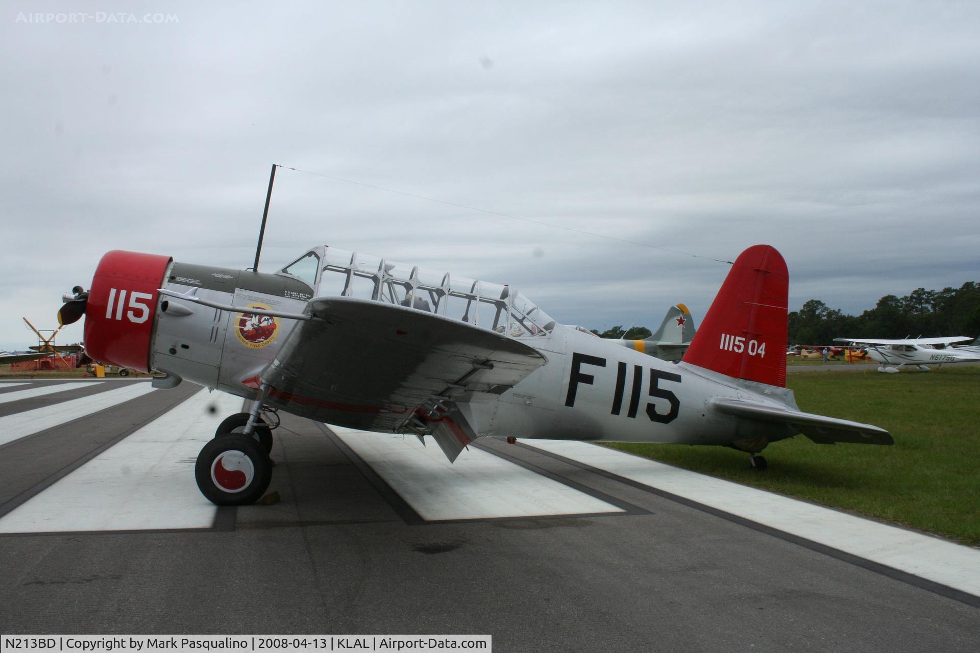 N213BD, 1941 Consolidated Vultee BT-13A C/N 2514, Vultee BT-13A