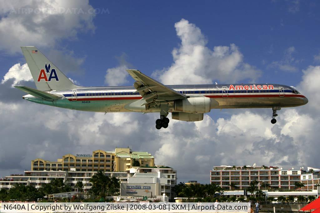 N640A, 1991 Boeing 757-223 C/N 24598, visitor