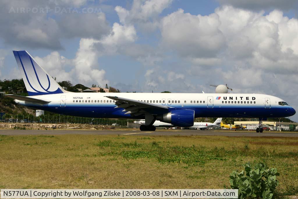 N577UA, 1993 Boeing 757-222 C/N 26693, visitor